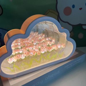 Tulip Flower Lamp Night Light – Room Lamp & Home Night Light for Kids & Baby Room Decoration UAE