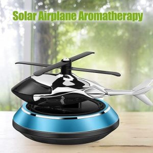 Solar Powered Car Fragrance Diffuser — Auto Air Freshener with Natural Scents & Eco Light