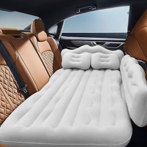 Inflatable Car Bed Air Mat — Back Seat Mattress for SUV / Car Camping & Travel