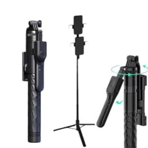 Lung Wireless Selfie Tripod — 3-in-1 Extendable Phone Tripod with Bluetooth Remote & Fill Light