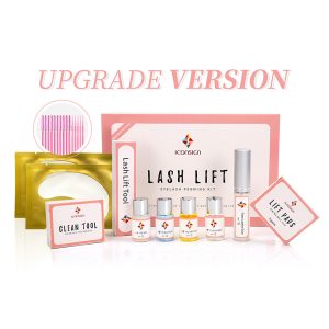 Upgrade Lash Lift Kit by ICONSIGN – 10-Piece Eyelash Perming Set with Reusable Rods & Nourishing Aftercare