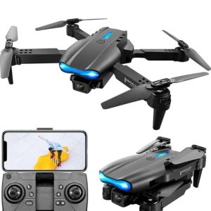 E99 4K Foldable Drone with Dual Camera — FPV, Altitude Hold, Gesture Control & 20-Min Flight Time